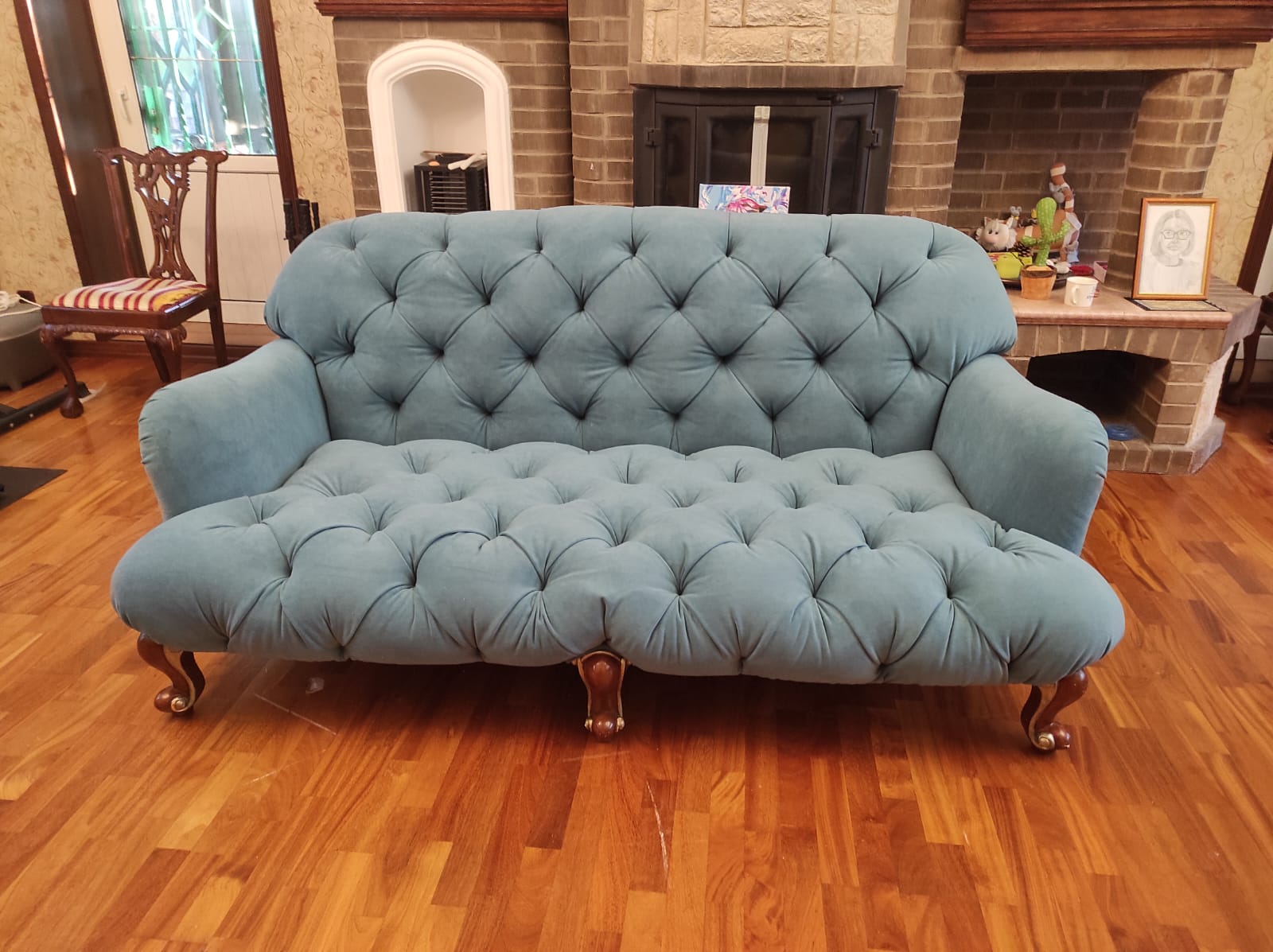 Обивка дивана. Цивильск